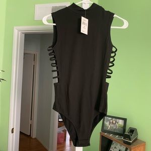 Mock neck Bodysuit